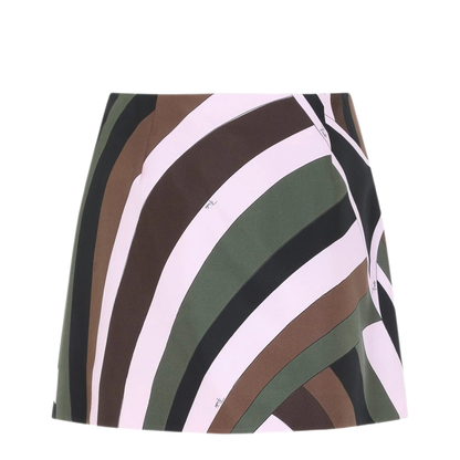 Silk Mini Skirt