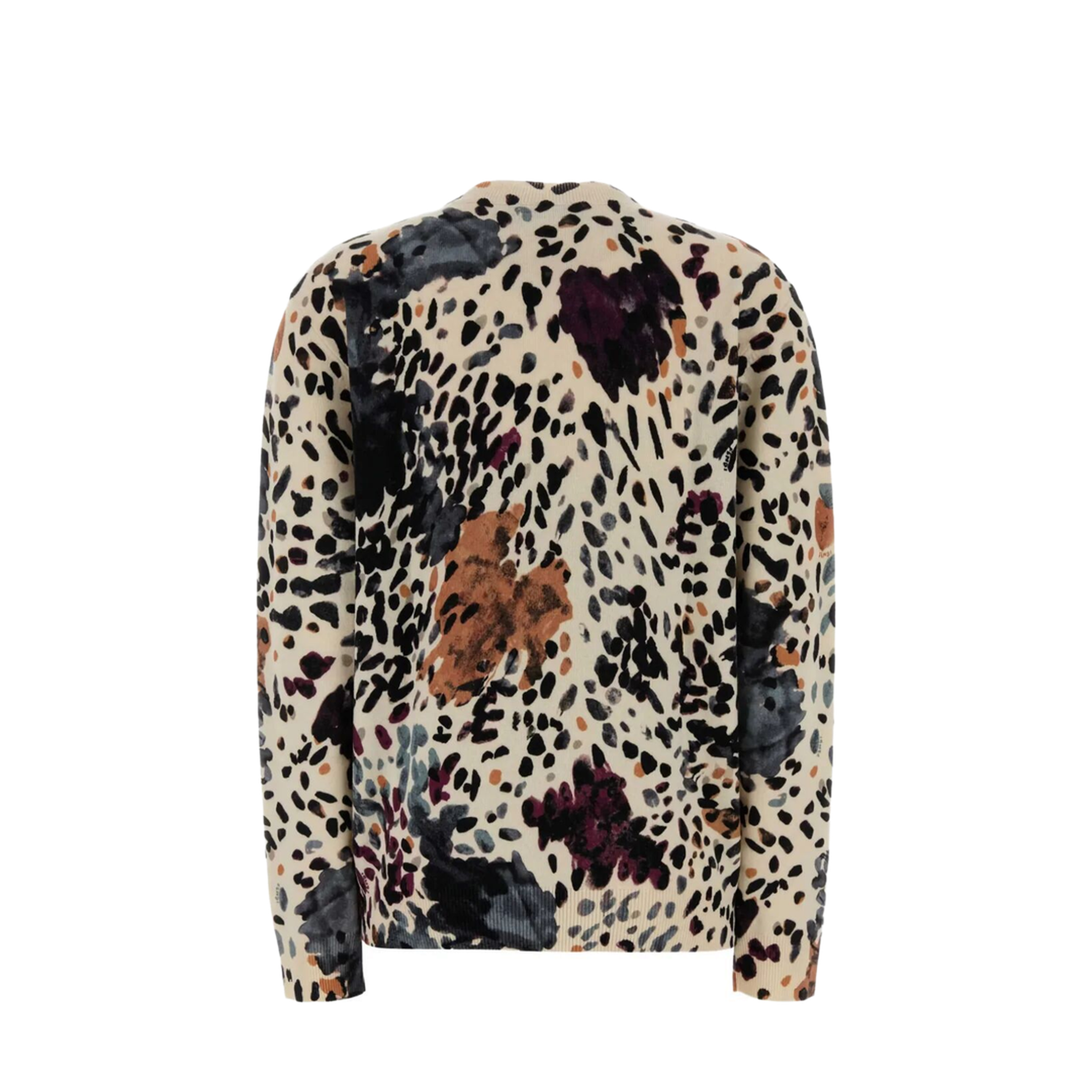 MAYFEYR - Fendi - Wool And Cashmere Falena-Print Pullover - FZXE25AYM4
