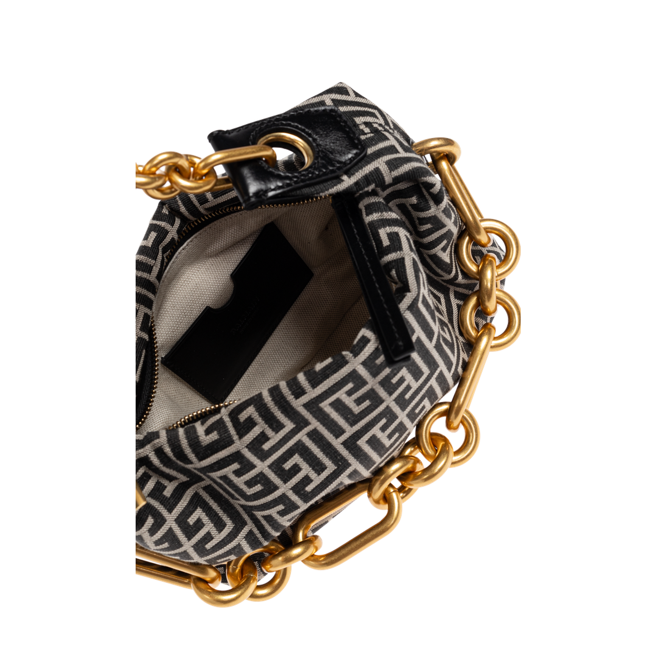 MAYFEYR - Balmain - Mini Sync Chain Top Handle Bag - GN1AD001TJTEGFE