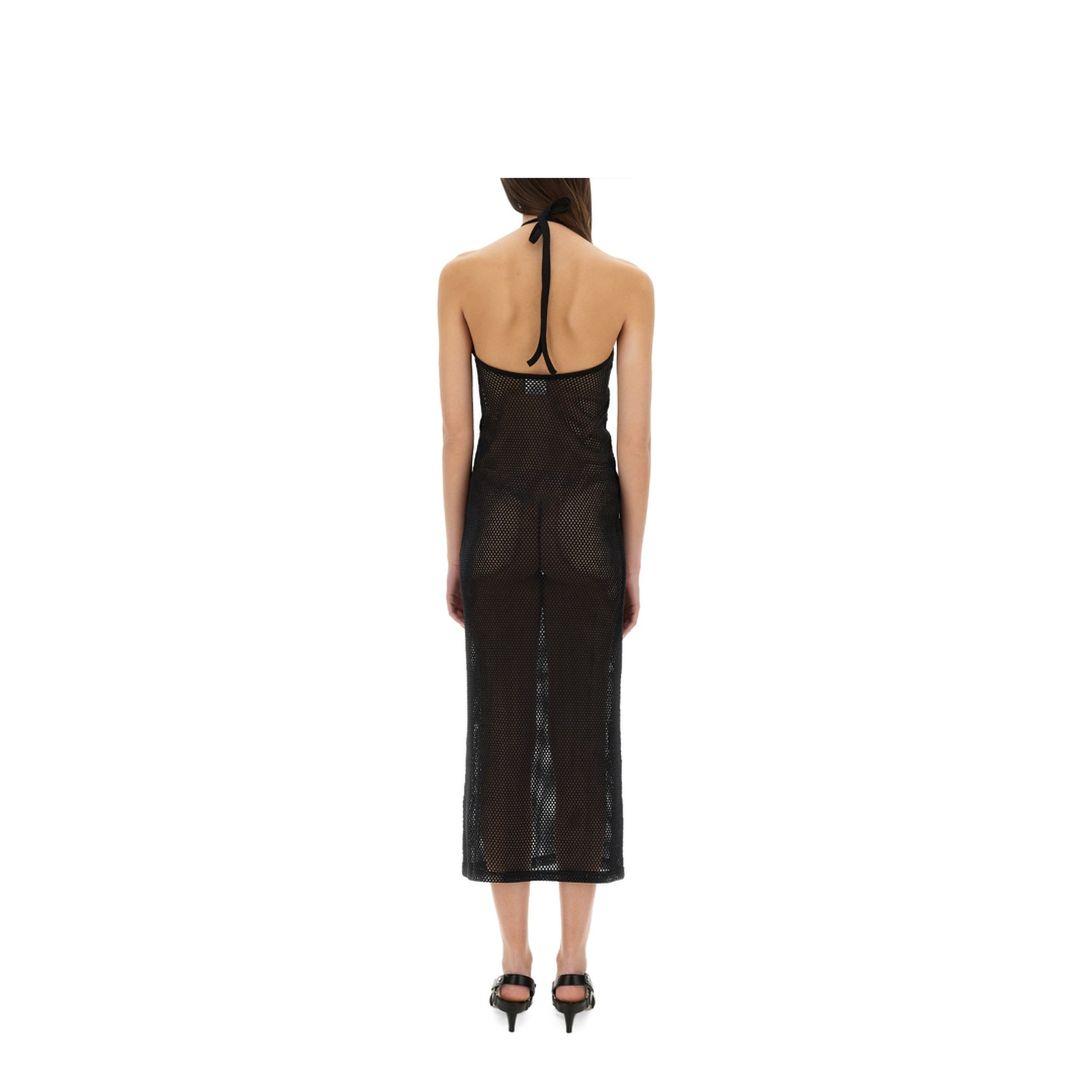 Holistic Mesh Long Dress