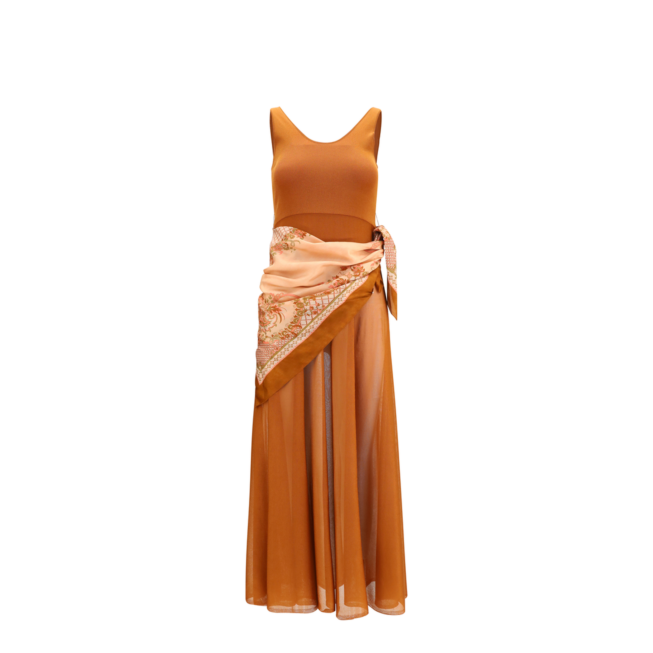 MAYFEYR - Zimmermann - Aster Scarf Maxi Dress - 7374DSS261TAPT