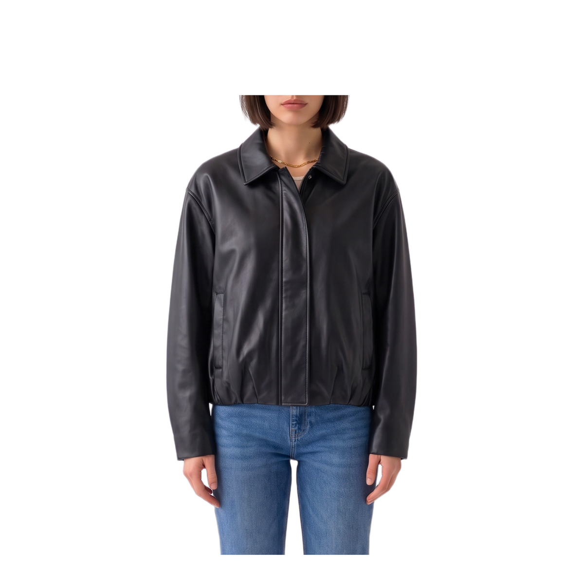 MAYFEYR - Arma - Melis Black Leather Jacket - 003L26600902