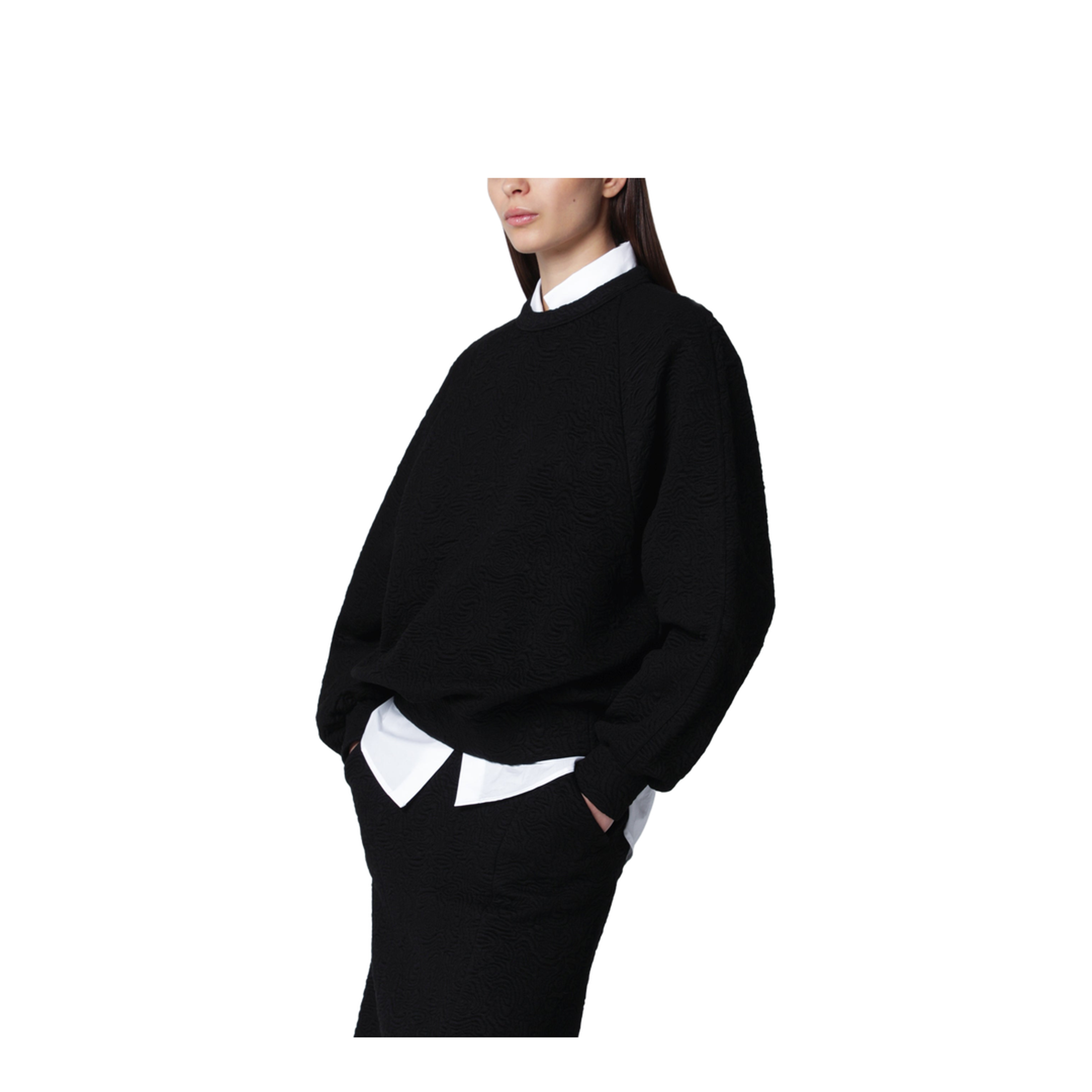 MAYFEYR - Dries Van Noten - Black Viscose-Blend Sweatshirt - 111563050900