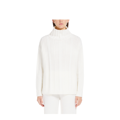 MAYFEYR - Max Mara - Wool And Cashmere Polo-Neck Jumper - 2421366012650VITALBA001