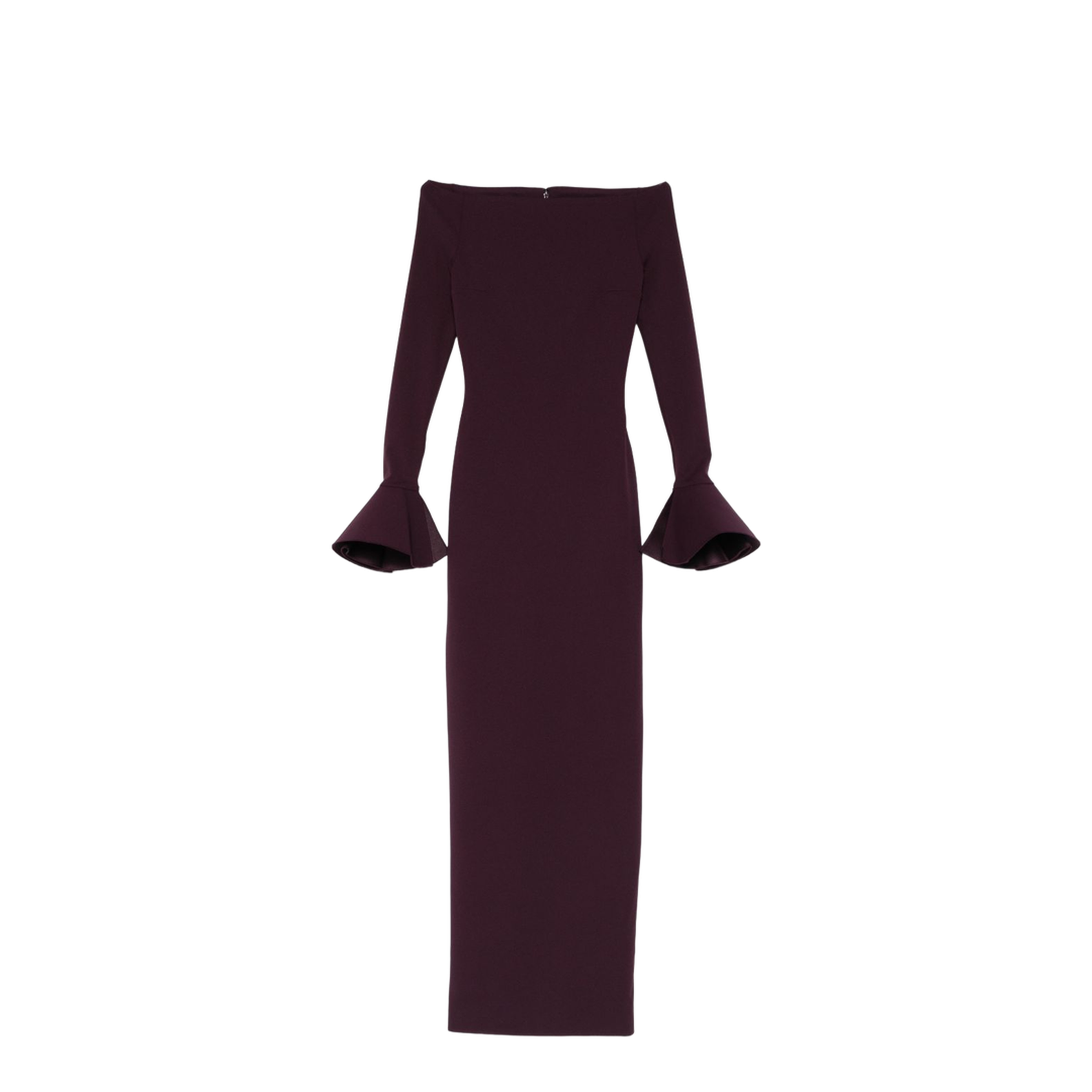 open lace back dress The Kinsley Maxi Dress in Amethyst