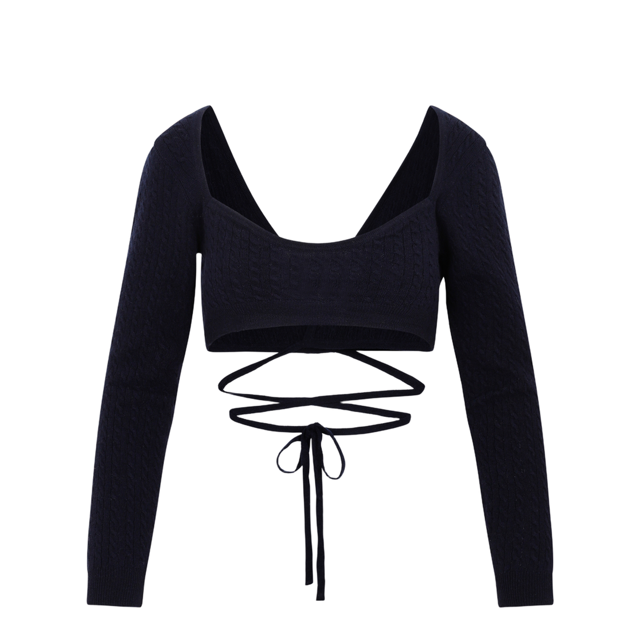 MAYFEYR - Patou - Wrap Knitted Top - KN1228041