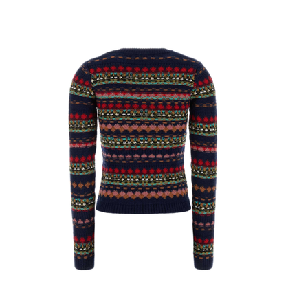 MAYFEYR - Dries Van Noten - Embroidered Wool Sweater - 2620112314761509