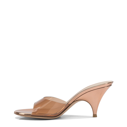 MAYFEYR - Gianvito Rossi - Sofia 70 Mm Mules - G1018470RICROSEGOLD