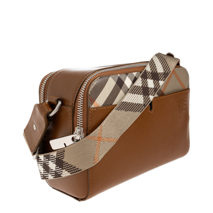 MAYFEYR - Burberry - Leather Mini Bag - 8127622B8630FINCHBROWNHAZEL