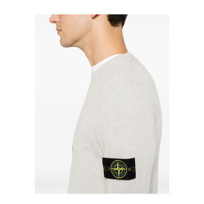 MAYFEYR - Stone Island - Crewneck Sweater With Ribbed Trims - L2S155100053S00C2V0M95