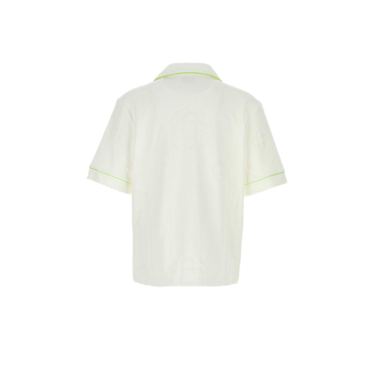 MAYFEYR - Casablanca - Towelling Monogram Shirt - MSS26SH08501WHITE