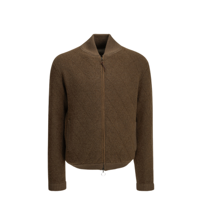 MAYFEYR - Rakkì - Camel Colored Bomber Jacket - QUILTEDJKTYKTABACCO