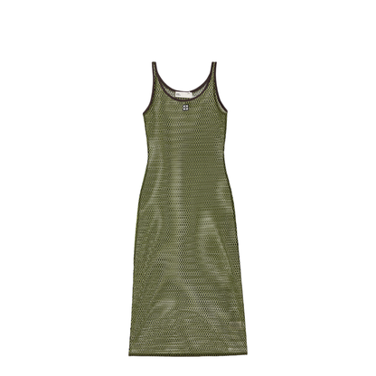 Transparent Dress with Spaghetti Straps