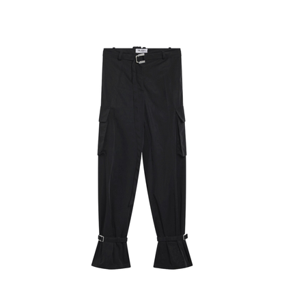 MAYFEYR - The Attico - Black Nylon Trousers - 260WCP00283PLL001A100
