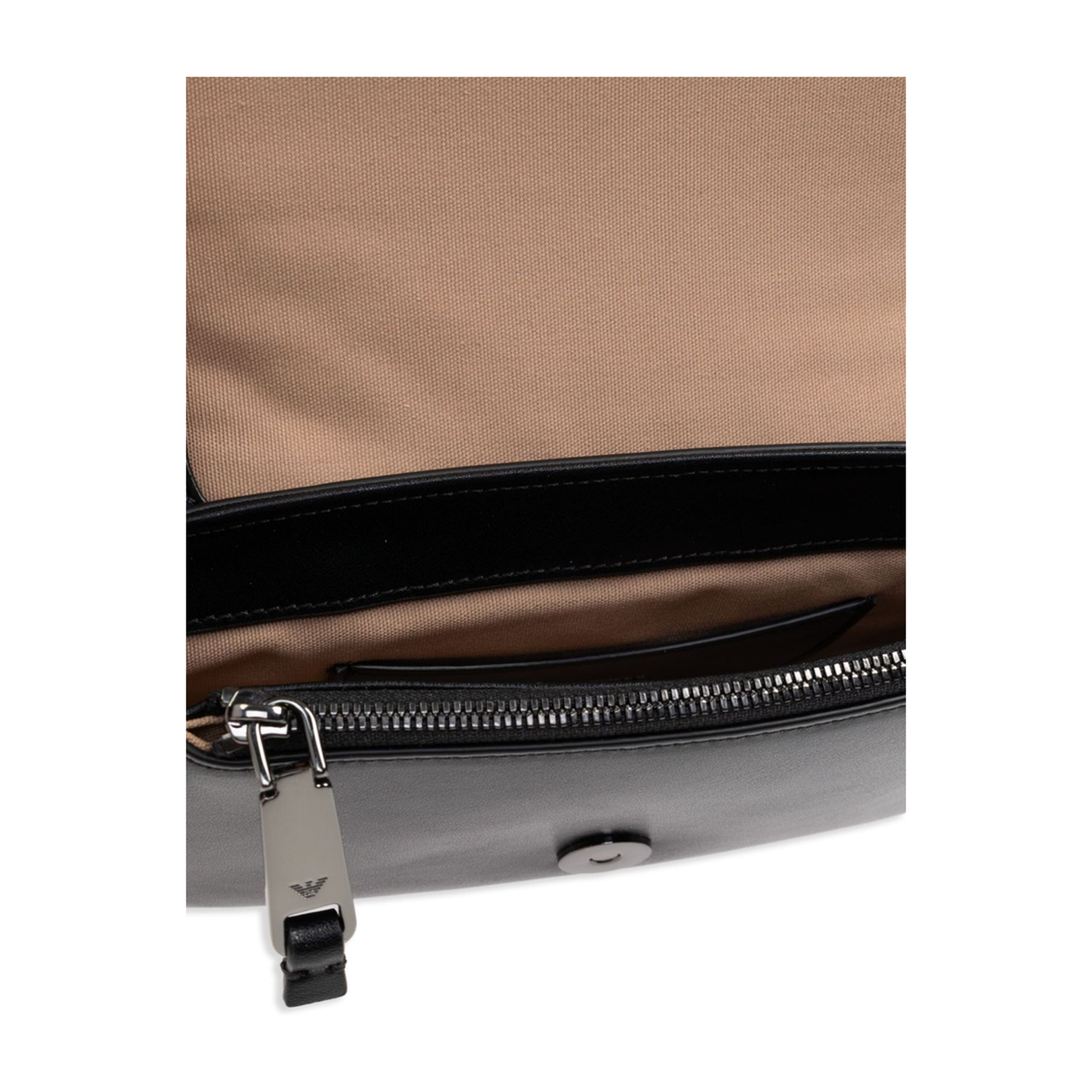 Mini Bag in Interwoven Leather with Chain Shoulder Strap