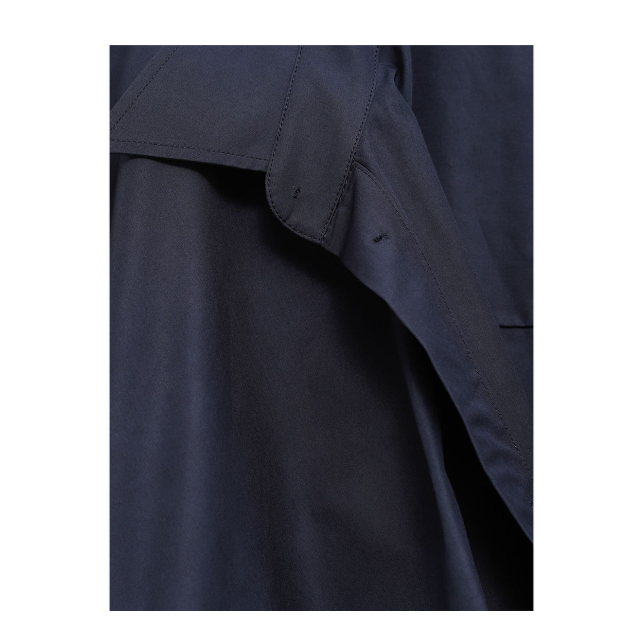 MAYFEYR - Balenciaga - Elasticated Waistband Cotton Shirt Mini Dress - 814136TRM17