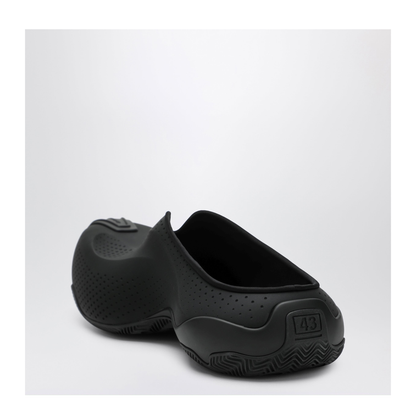 Basketball Mule Matte Black Sneakers