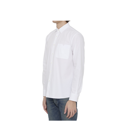 White Poplin Shirt
