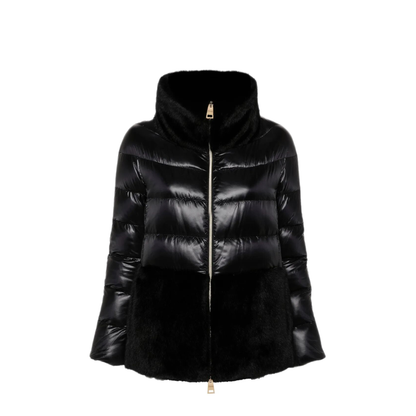 MAYFEYR - Herno - Ultralight Nylon And Alternative Fur Cape - PI001933D12017Z