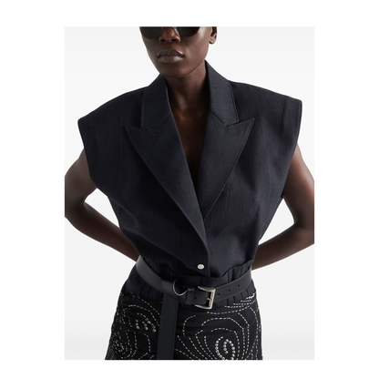 MAYFEYR - Prada - Sleeveless Wool Blazer - P567OHSOOO14XIF0124