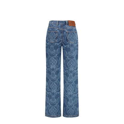 MAYFEYR - Etro - Ornamental Jacquard Denim Jeans - WRNB0026AV11M