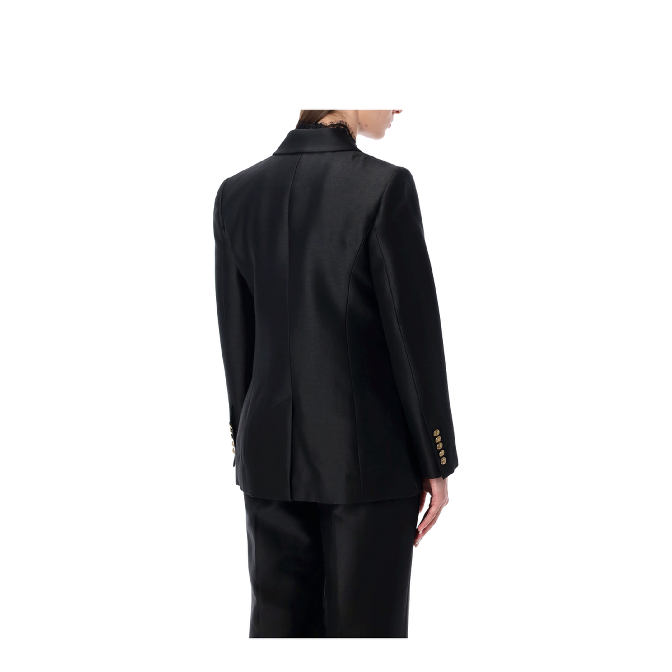 Black Wool Blend Hypnotic Blazer