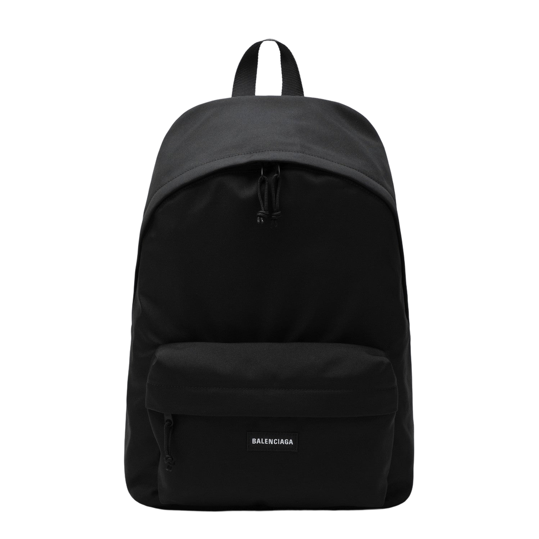Explorer Nylon Backpack in Black