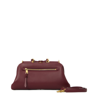 MAYFEYR - Dolce & Gabbana - Burgundy Lambskin Shoulder Bag - BB7986BF98483200
