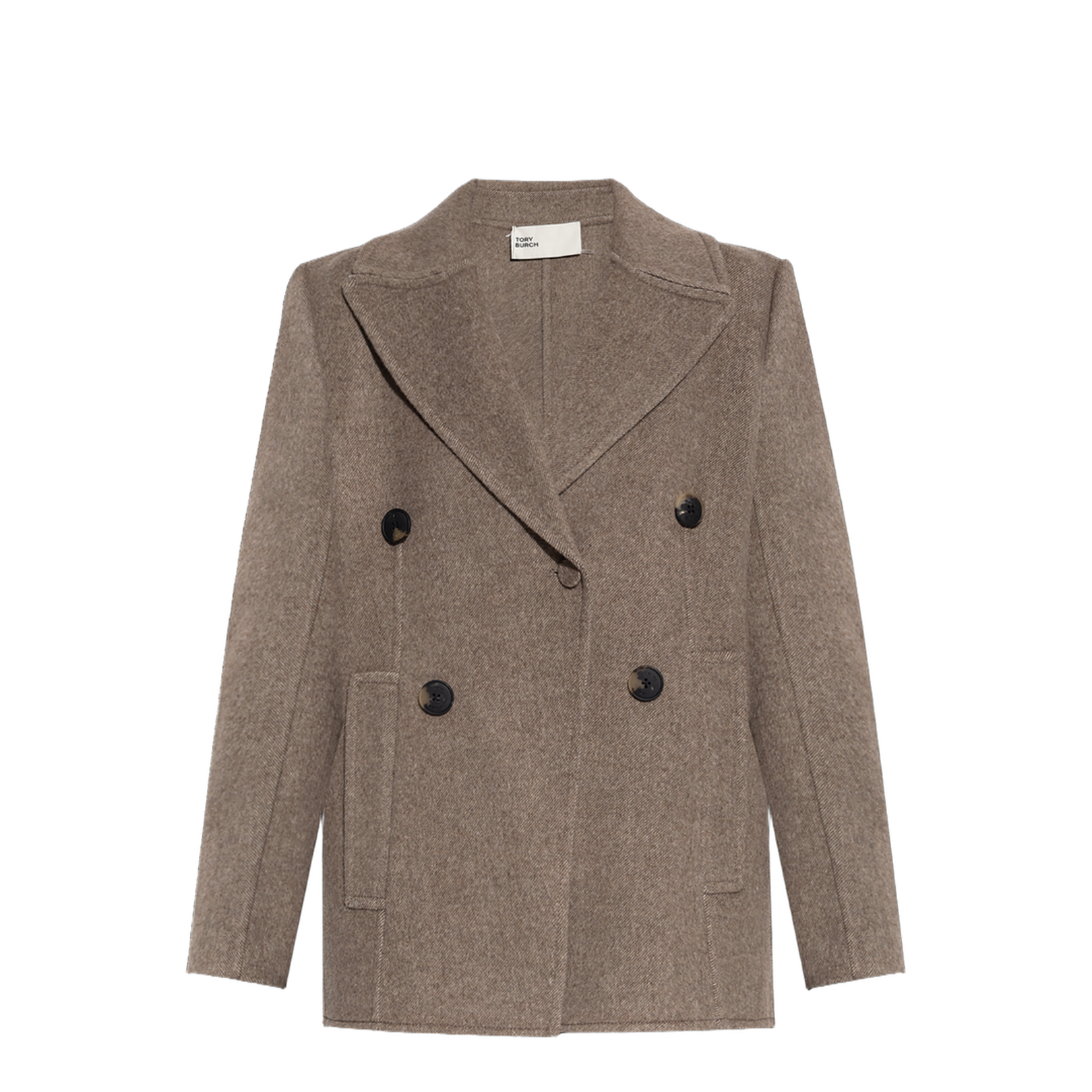 Short Double-Breasted Coat