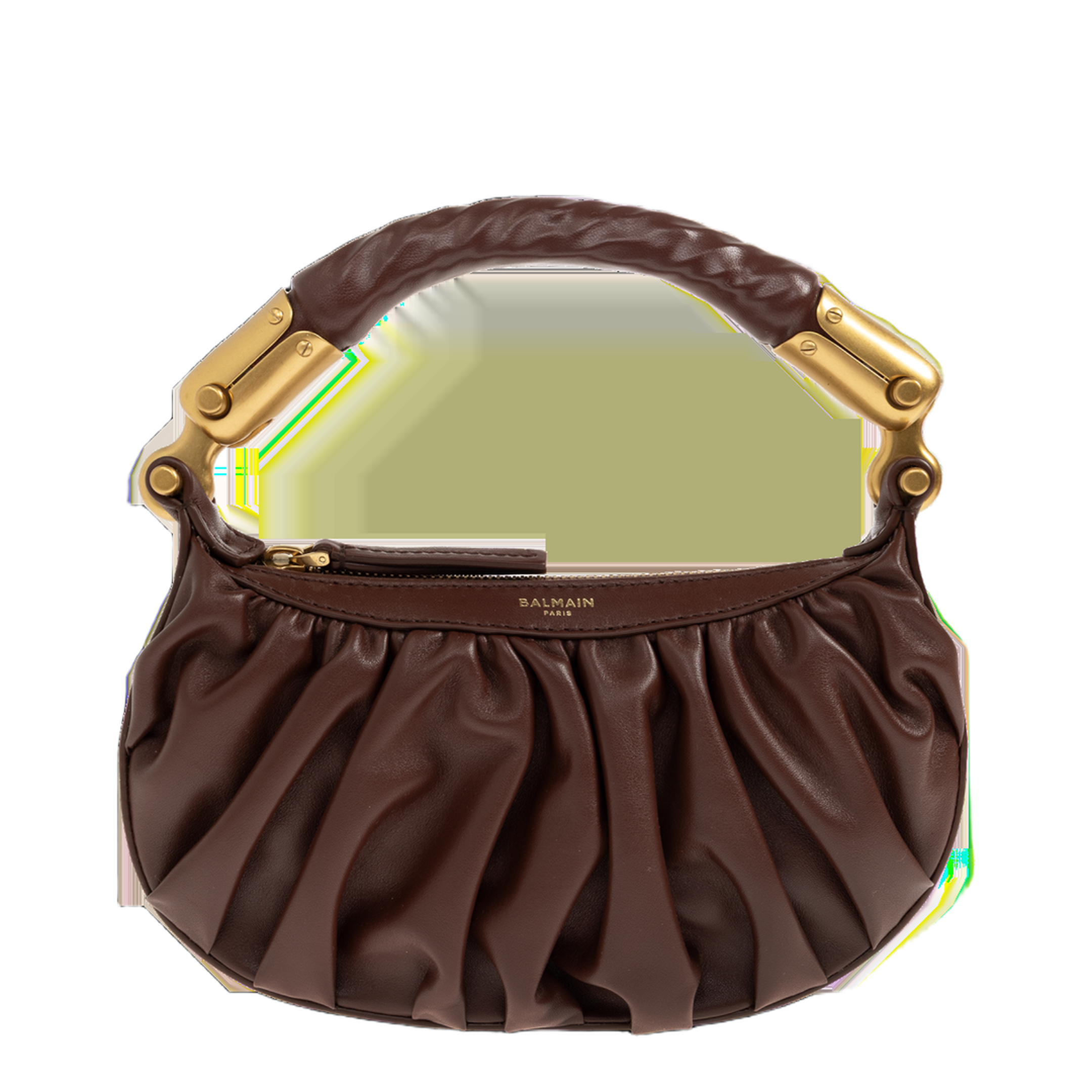 MAYFEYR - Balmain - "Ébène Mini" Bag - GN0BS027LSXP8GM