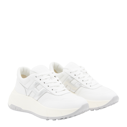 Hi-Fi Leather Sneakers