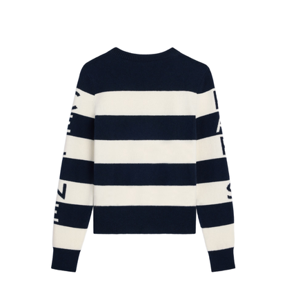 Striped wool sweater