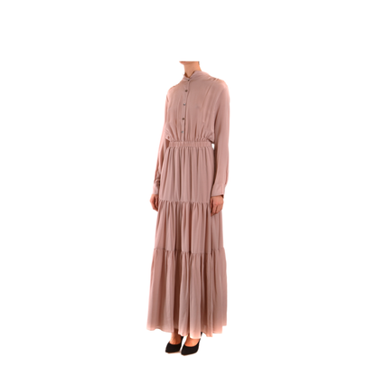 MAYFEYR - Semi-Couture - Silk Dress Antique Pink - Y8AU11