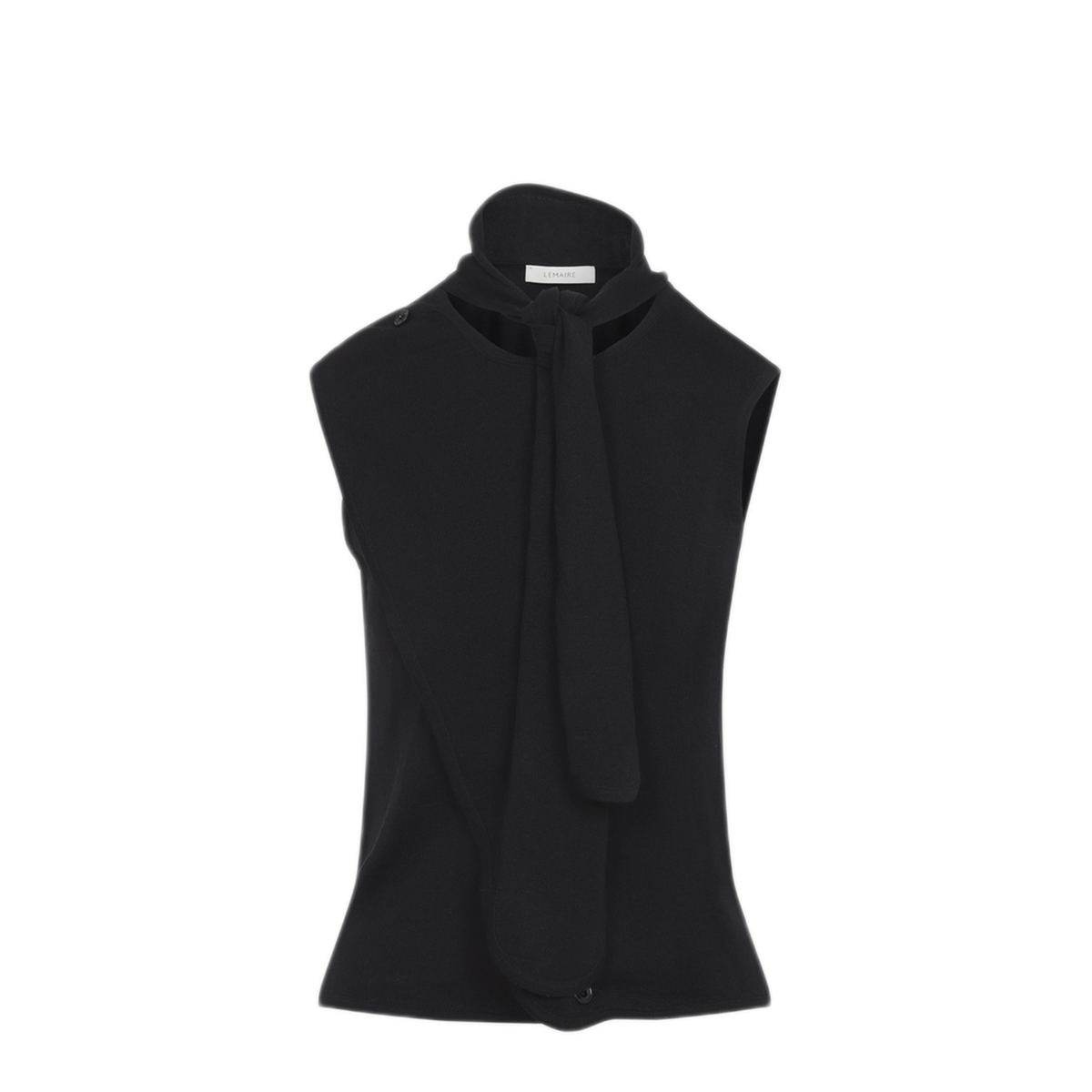 Asymmetrical Cardigan In Merino Wool Blend