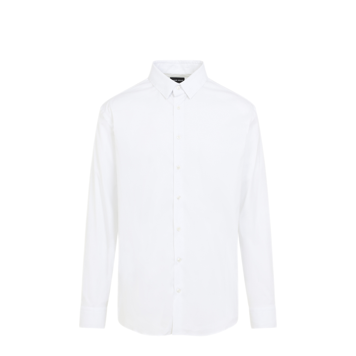 MAYFEYR - GIORGIO ARMANI - Brilliant White Cotton Shirt - GM000056TE11184U0002