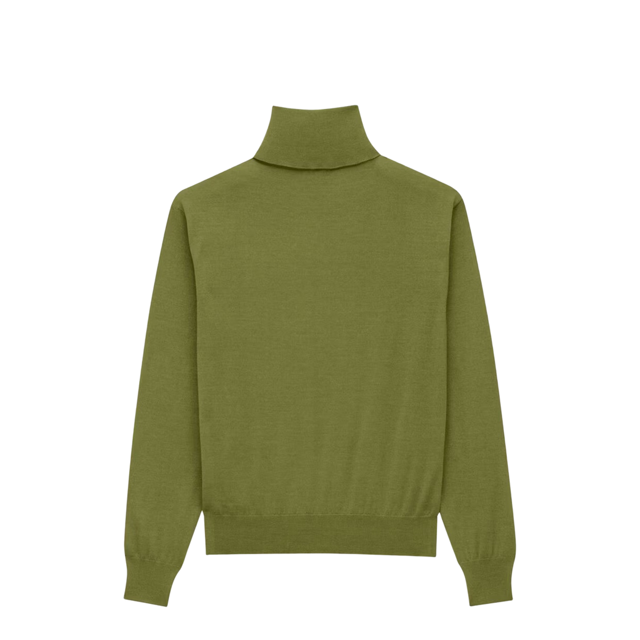 Cashmere Wool and Silk Turtleneck Pullover