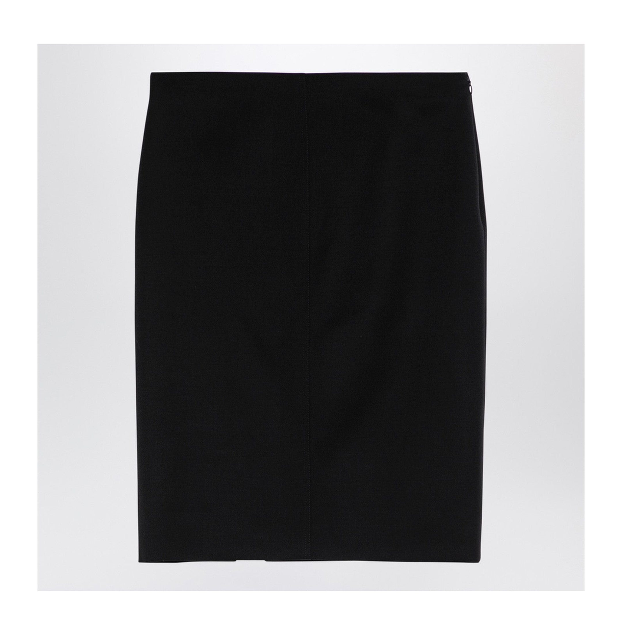 MAYFEYR - Givenchy - Black Wool Skirt With Metal Button 4G - BW40V615CT001