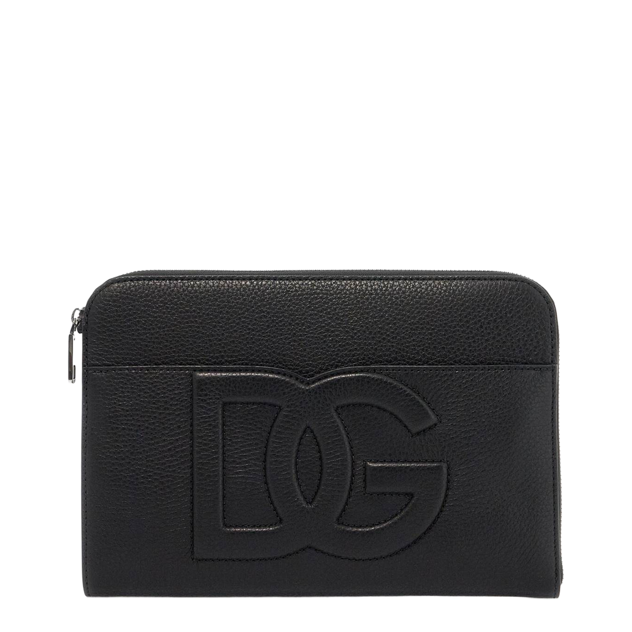 Embossed Leather Media Pouch