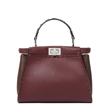 Peekaboo Mini Cuoio Romano Leather Multicolor