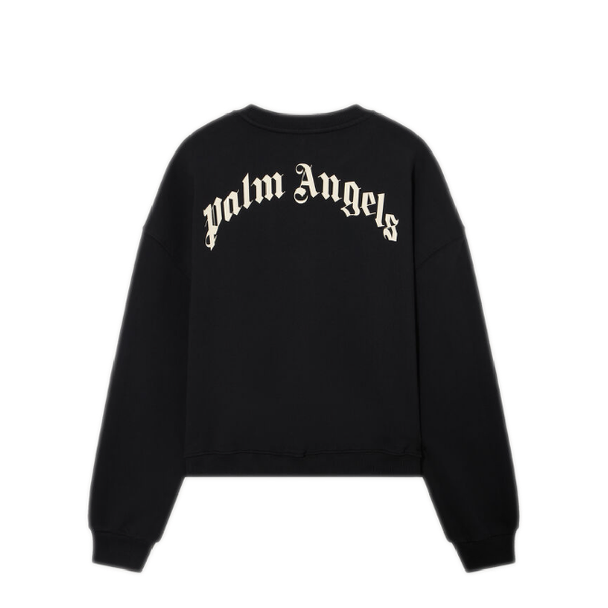 Crop Sweatshirt With Logo