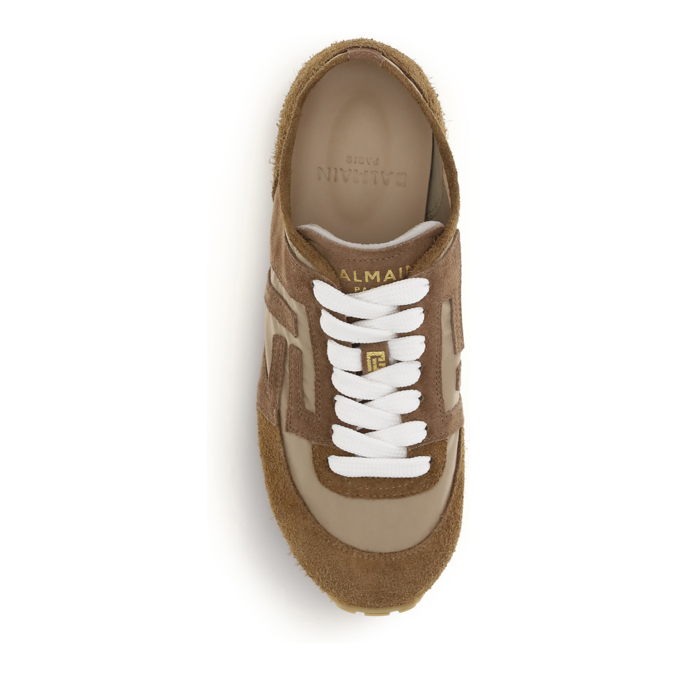 MAYFEYR - Balmain - Leather Racer Sneakers - GN1VI762TYHC