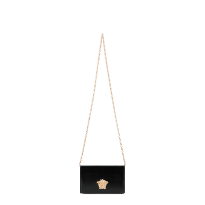 Patent Leather Wallet On Chain