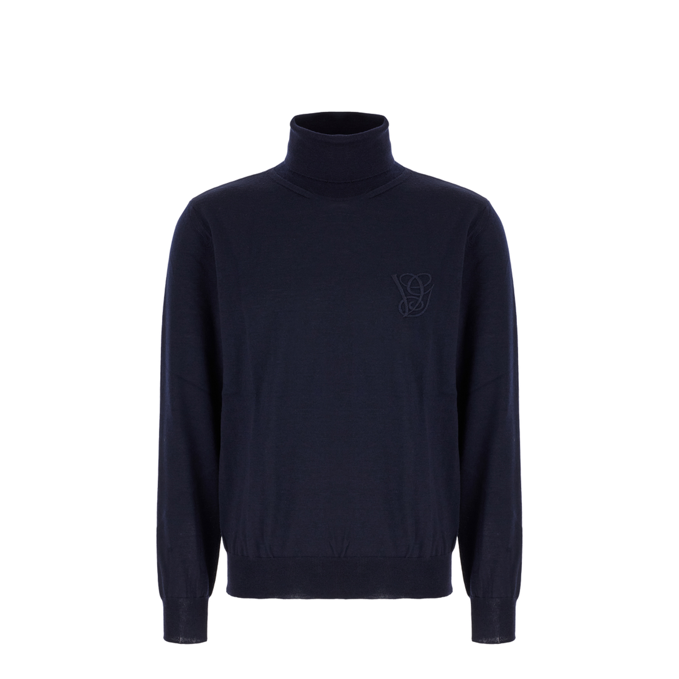 Turtleneck With Vg Embroidery