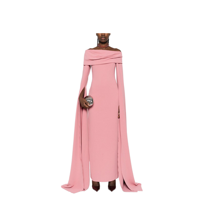 Off-shoulder Maxi Dress