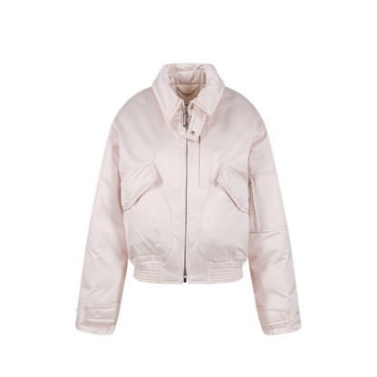 MAYFEYR - Victoria Beckham - Cotton Satin Padded Bomber Jacket - 1126WJK006908A9443