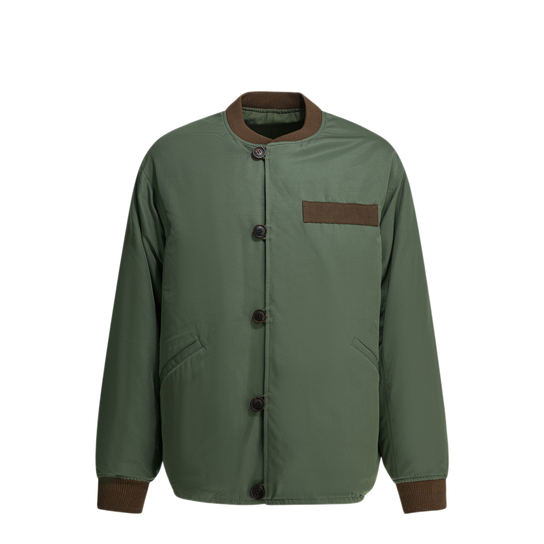 MAYFEYR - Visvim - Nylon Bomber Jacket - 0126105013008OLIVE