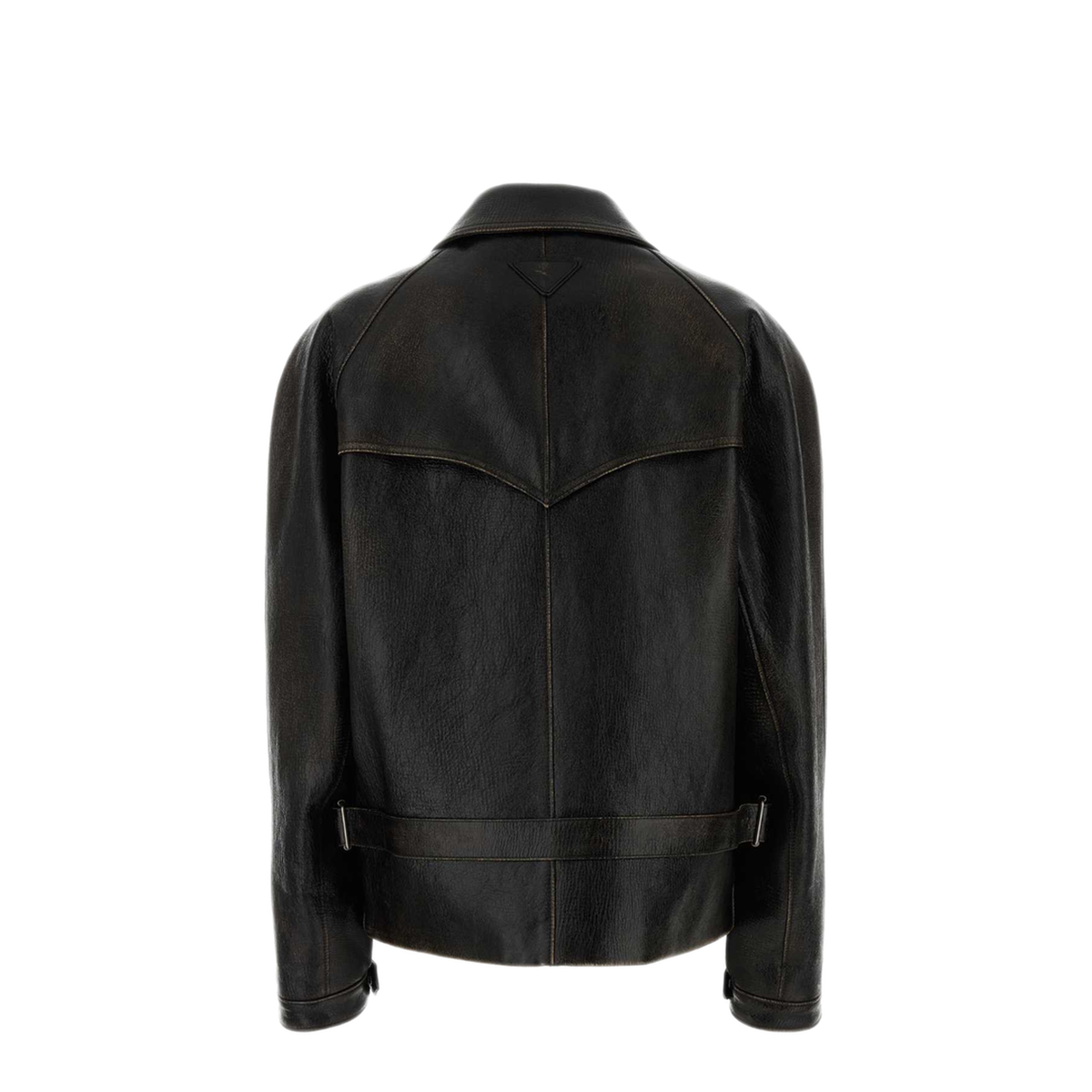 MAYFEYR - Prada - Black Leather Jacket - 58A261SOOO18OLF0002