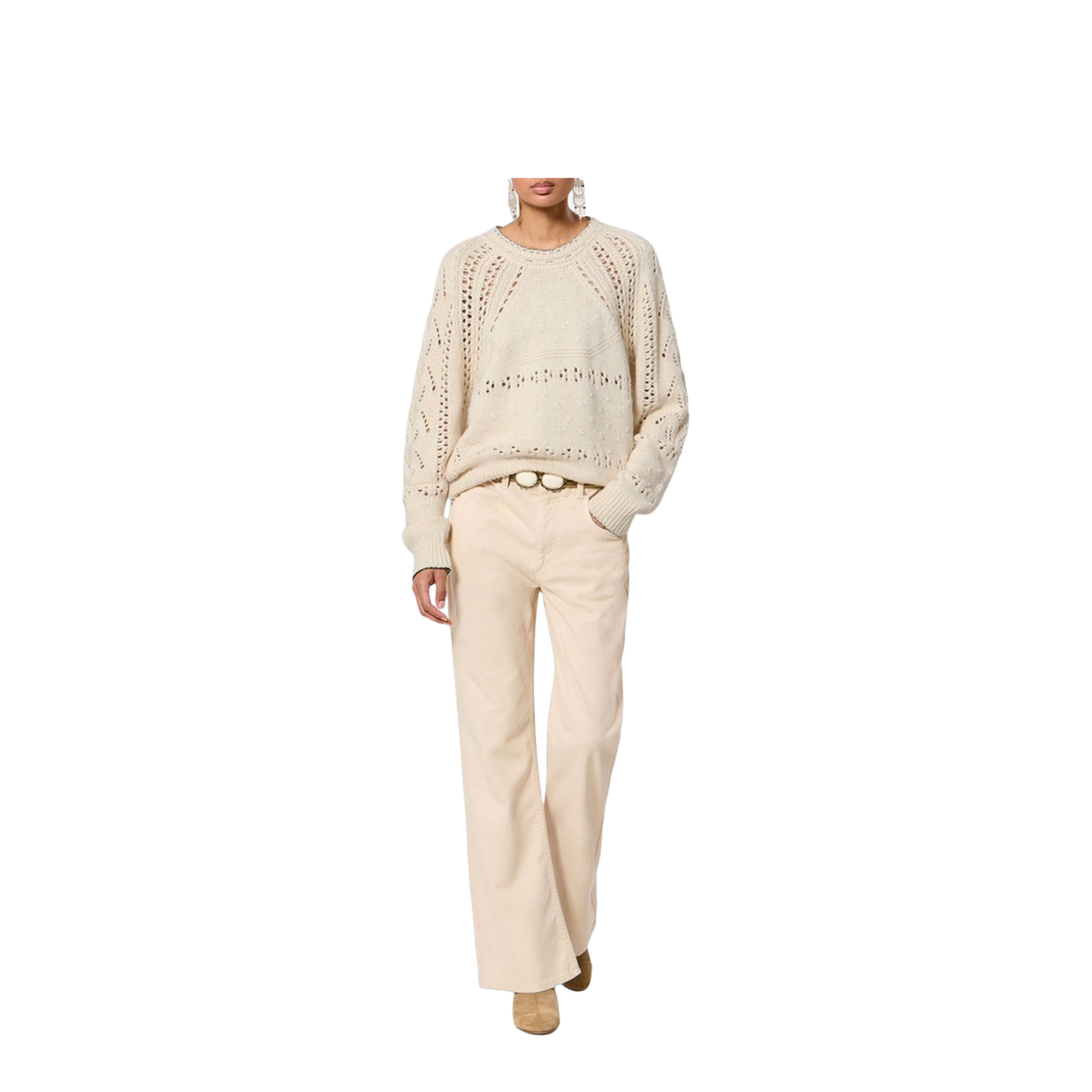 MAYFEYR - Marant Etoile - Sweaters Ecru - PU0938FA-D3L02E23EC