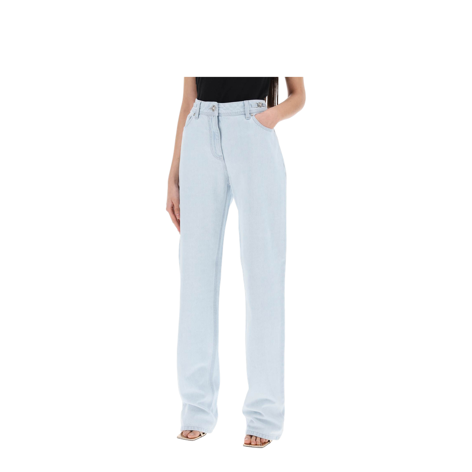 Loose Medusa '95 Straight Cut Jeans