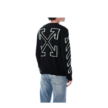 MAYFEYR - Off-White - Sweaters Black - OMHE087S26KNI0010001